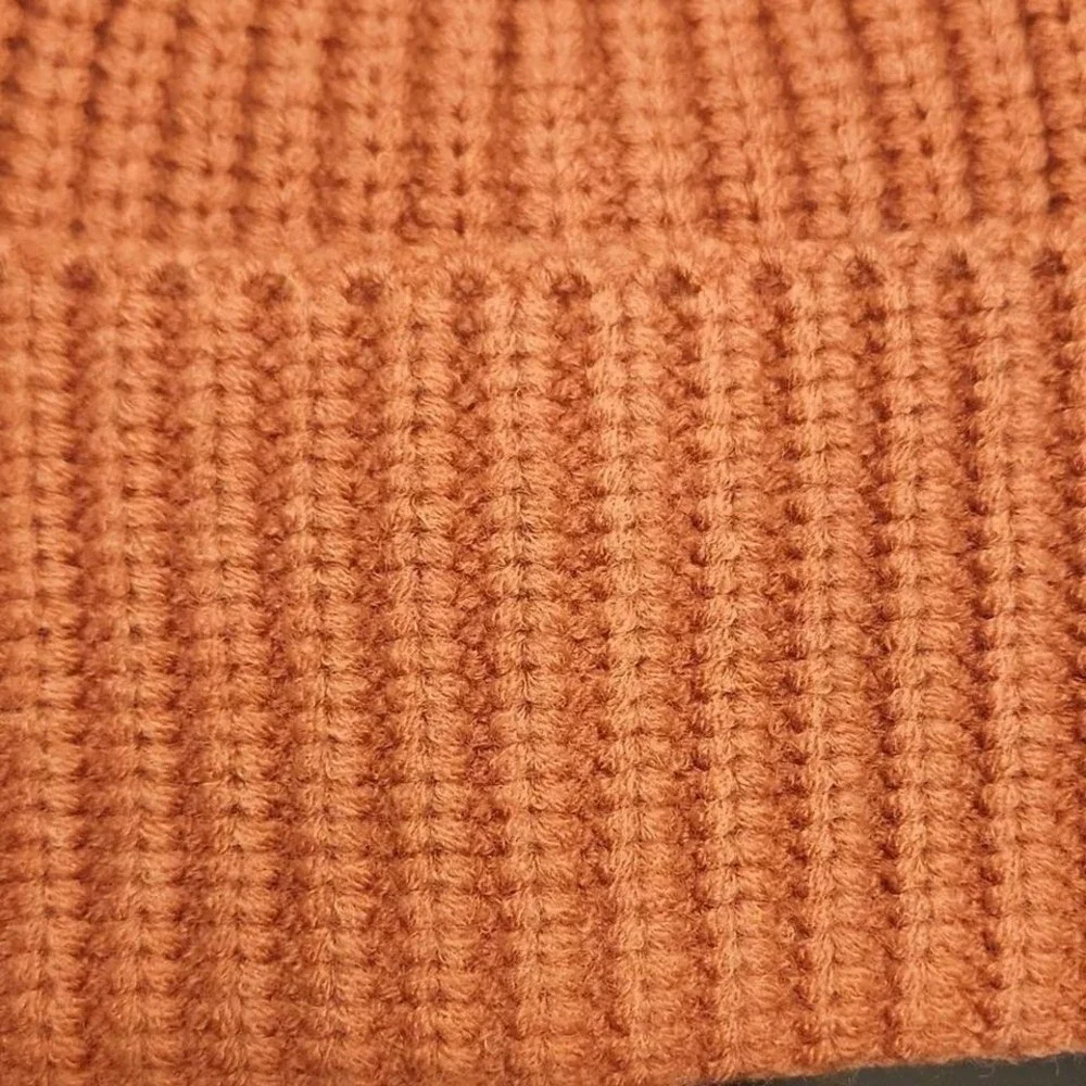 NEW‎ Treasure & Bond Cozy Pinky Brown Knit Beanie Granola Girl